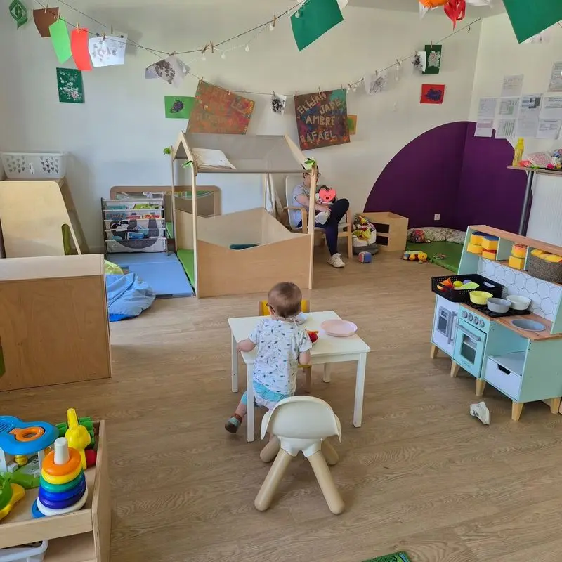Photo de l'intérieur de la crèche.