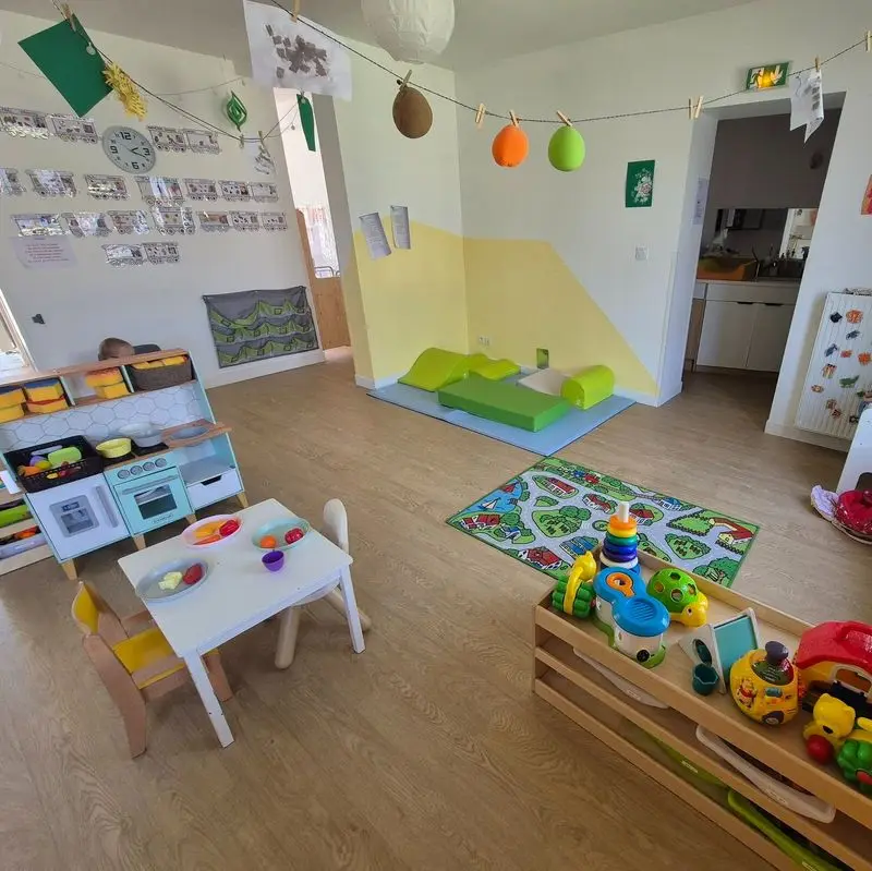 Photo de l'intérieur de la crèche.